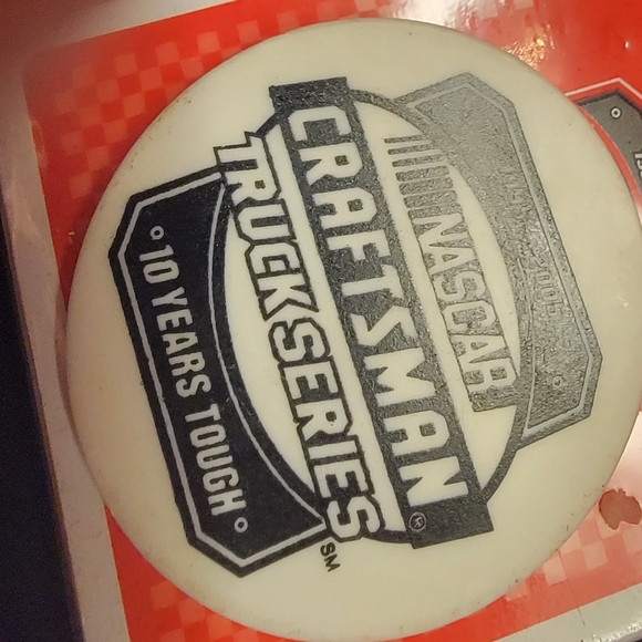 Nascar Craftsman Truck Series Red Tool Box with Poker Playing Cards and Chips - Picture 5 of 5